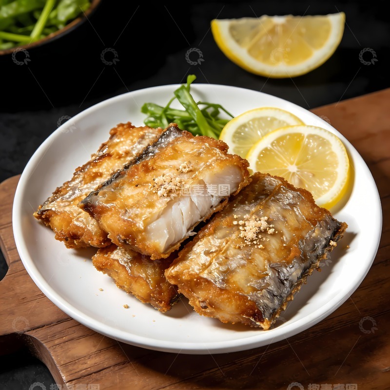 高清大图下载【趣麦麦图】香煎带鱼美食