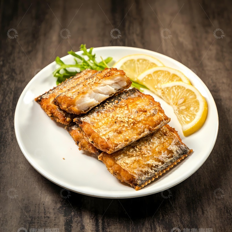 高清大图下载【趣麦麦图】香煎带鱼摄影