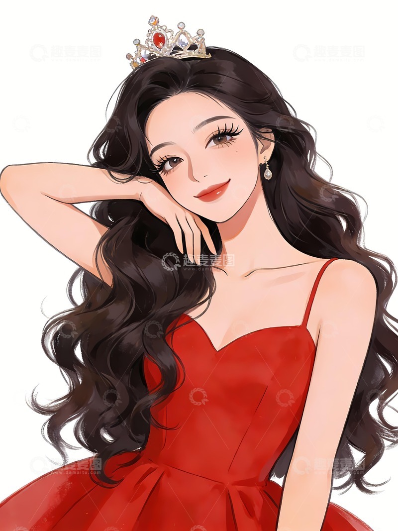 高清大图下载【趣麦麦图】三八妇女节幸福女人