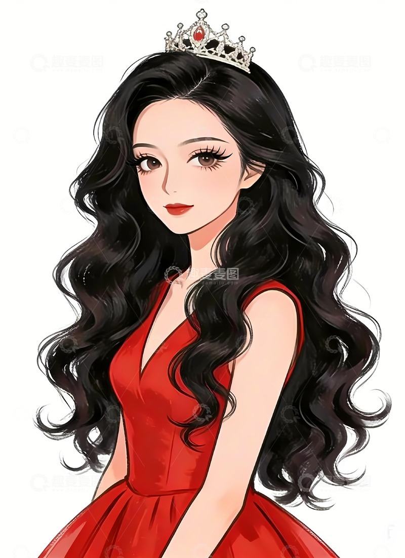 高清大图下载【趣麦麦图】三八妇女节女王