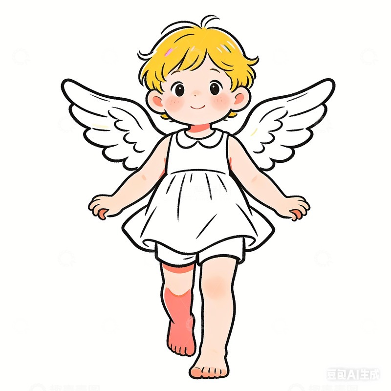 高清大图下载【趣麦麦图】 小天使爱神图6