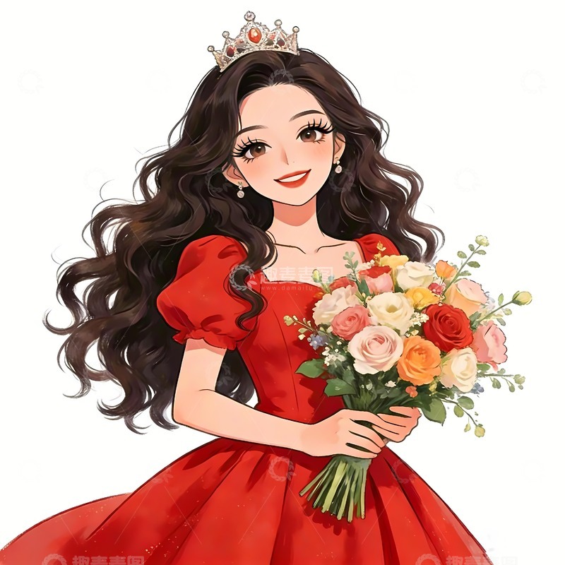 高清大图下载【趣麦麦图】女神节妇女节