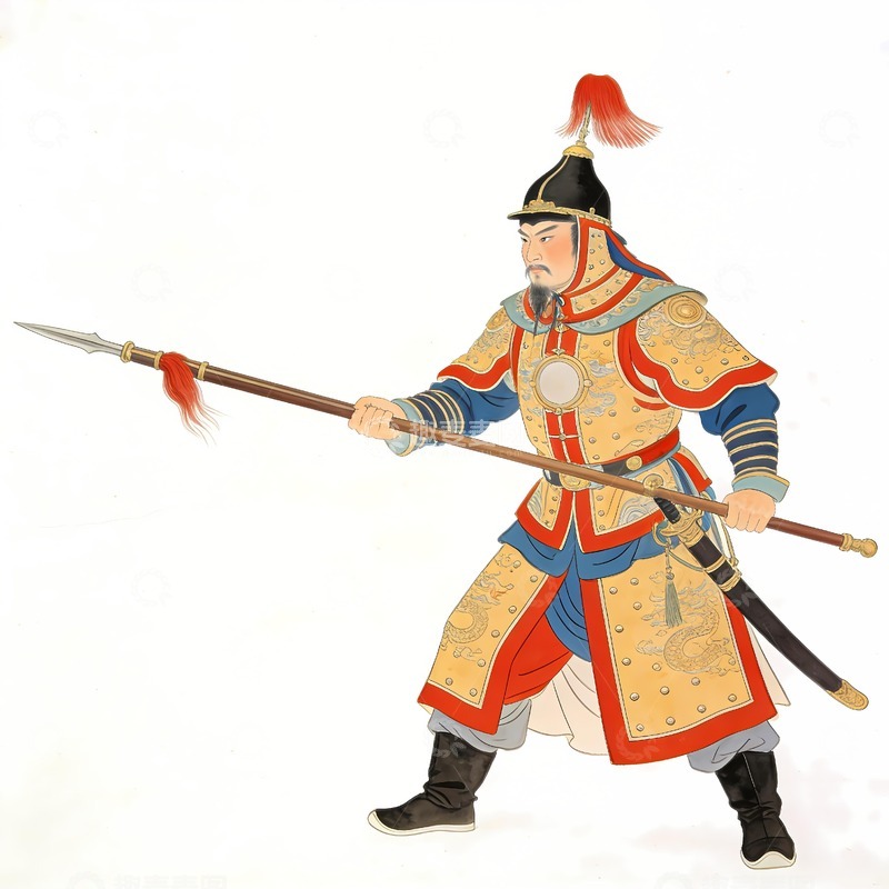 高清大图下载【趣麦麦图】清朝明朝服装