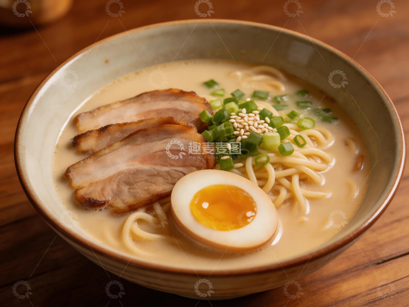 高清大图下载【趣麦麦图】日式拉面美食摄影图片日式美食