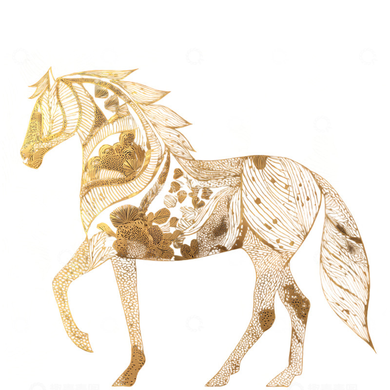 高清大图下载【趣麦麦图】神秘森林中的奇幻动物