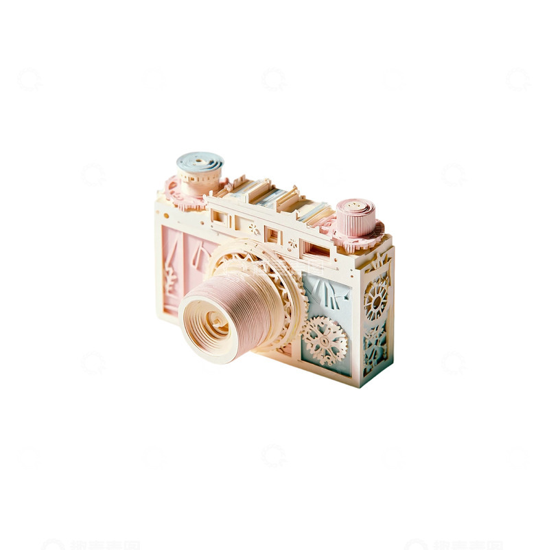 高清大图下载【趣麦麦图】未来机械心跳的彩色时光机