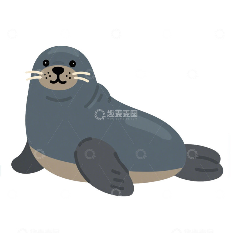 高清大图下载【趣麦麦图】动物园海豹表演免抠元素