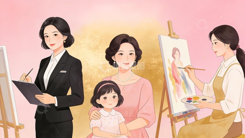 高清大图下载【趣麦麦图】三八妇女节15