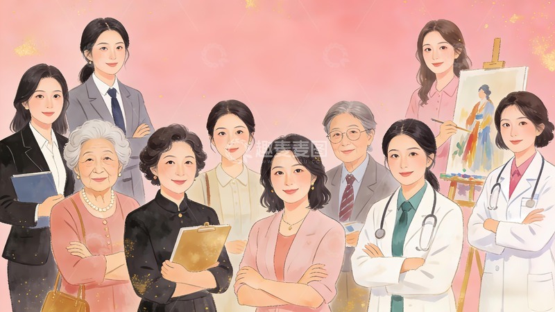 高清大图下载【趣麦麦图】三八妇女节14