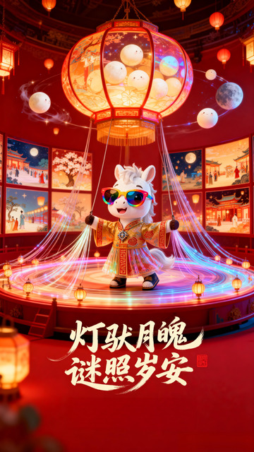元宵节海报设计-24