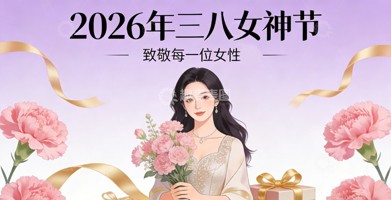 高清大图下载【趣麦麦图】三八女神节海报设计