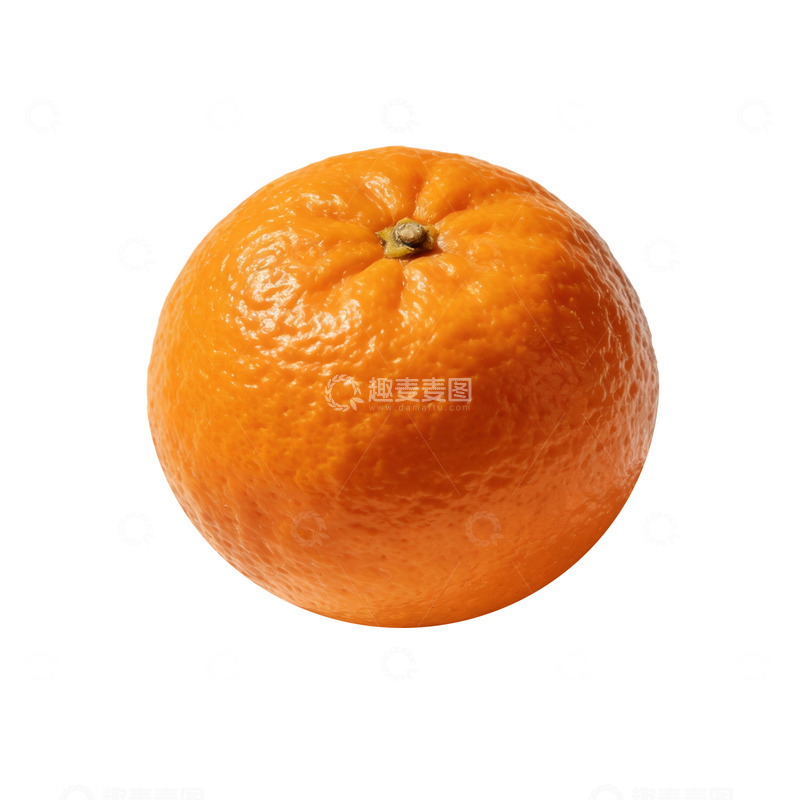 高清大图下载【趣麦麦图】单个水果橙子橘子