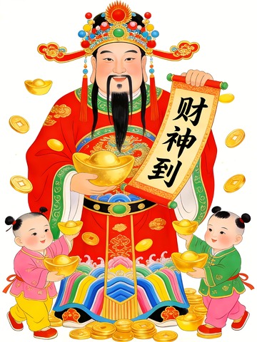 财神爷财神到8