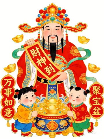 财神爷财神到9