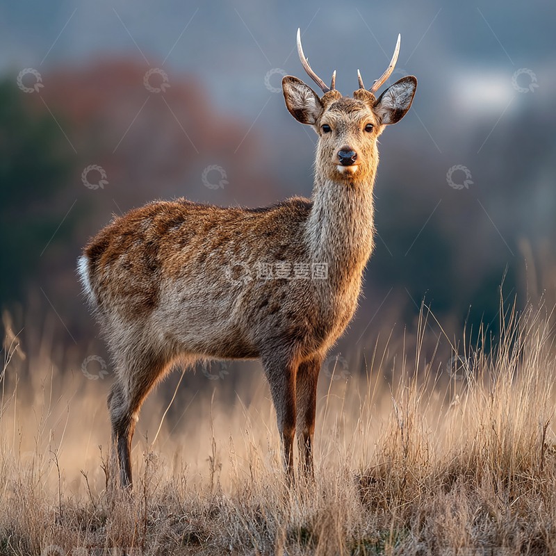 高清大图下载【趣麦麦图】丛林中的孤独王者