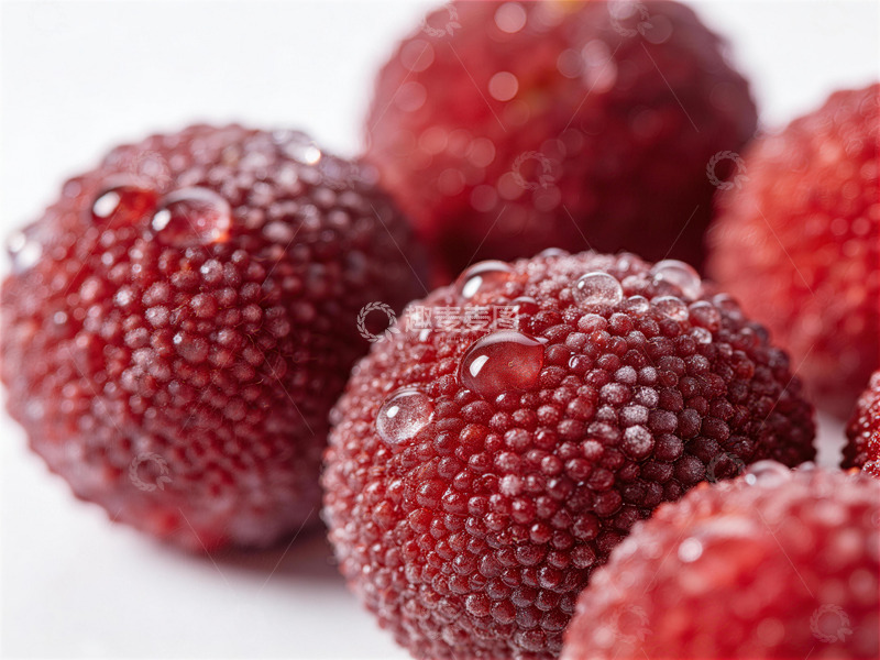 高清大图下载【趣麦麦图】新鲜杨梅特写摄影素材