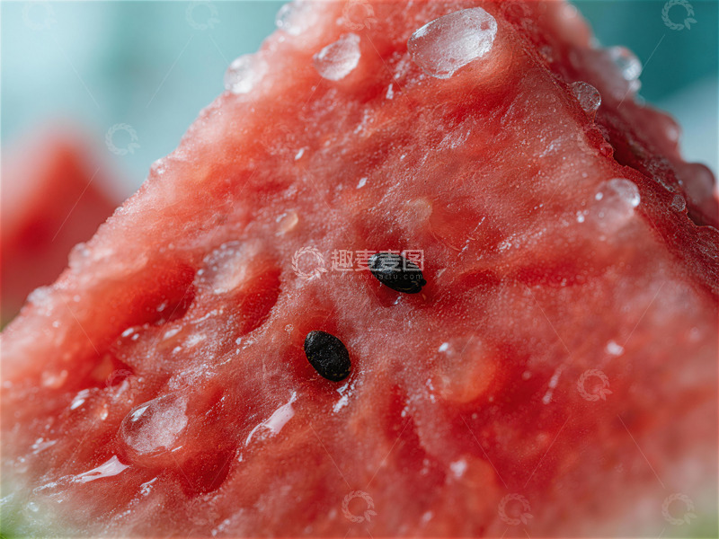 高清大图下载【趣麦麦图】清新西瓜特写摄影图片