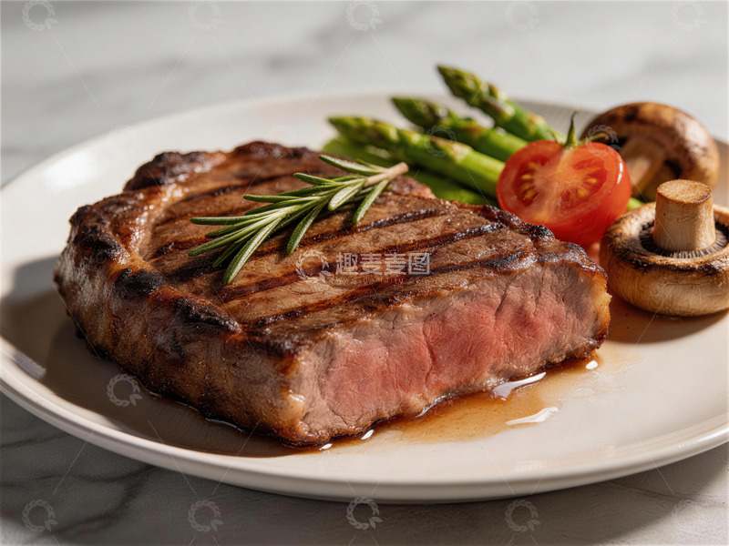 高清大图下载【趣麦麦图】精致西餐牛排美食摄影