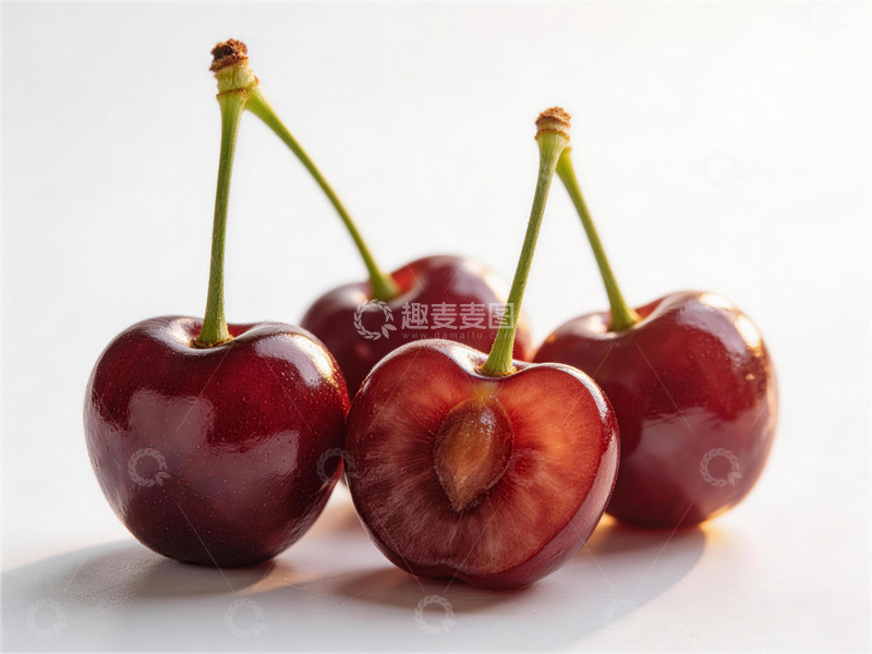 高清大图下载【趣麦麦图】鲜艳樱桃摄影图