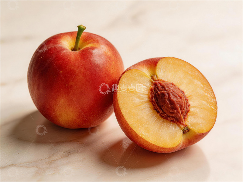 高清大图下载【趣麦麦图】新鲜油桃果实摄影