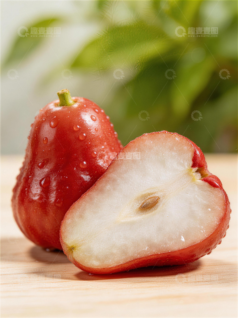 高清大图下载【趣麦麦图】新鲜红果特写摄影图片