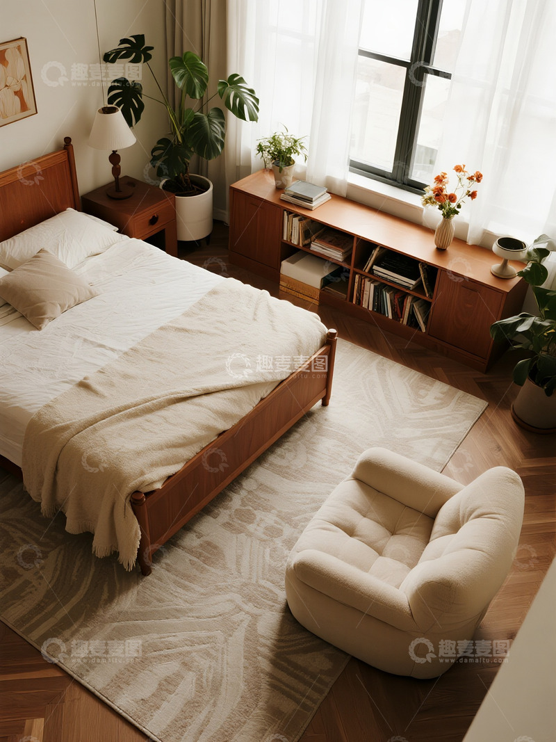 高清大图下载【趣麦麦图】奶油风家居装修1