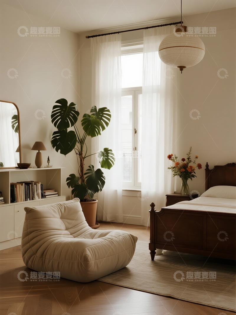 高清大图下载【趣麦麦图】奶油风家居装修3