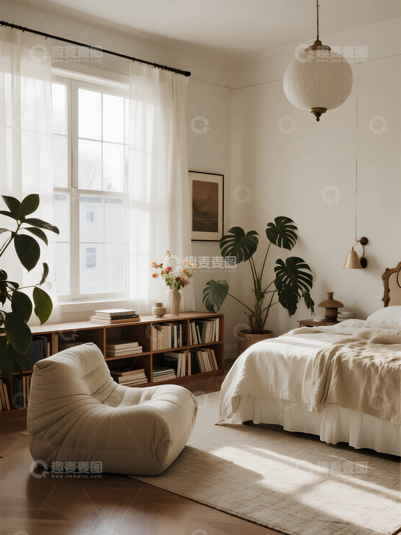 高清大图下载【趣麦麦图】奶油风家居装修2