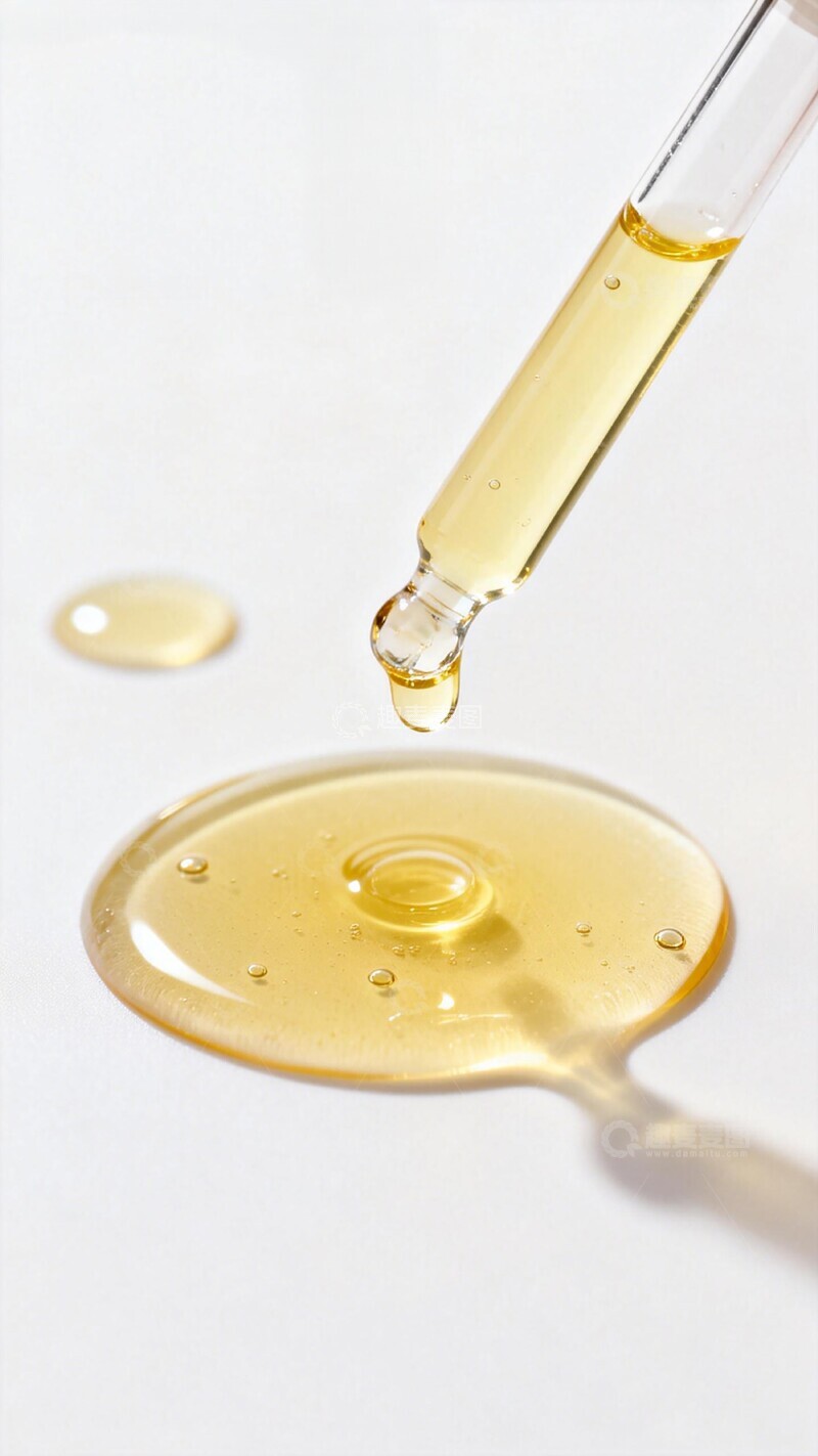 高清大图下载【趣麦麦图】透明油滴落摄影素材
