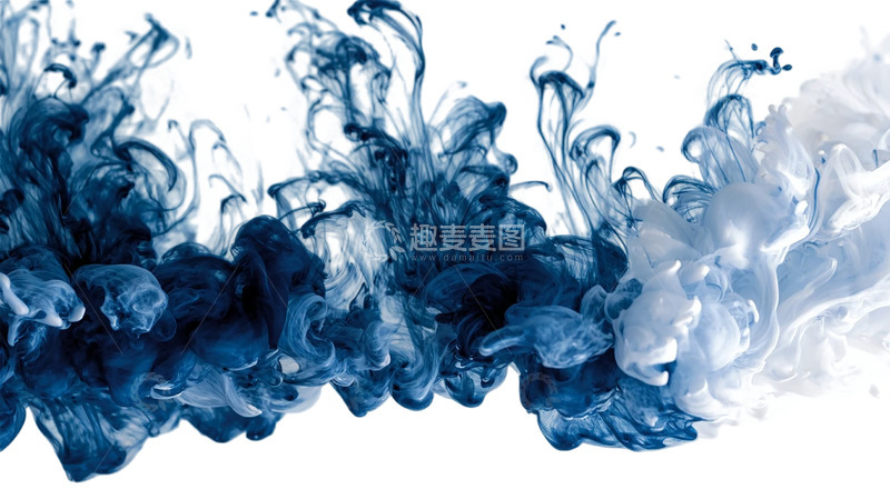 高清大图下载【趣麦麦图】水墨交融的幻想之旅