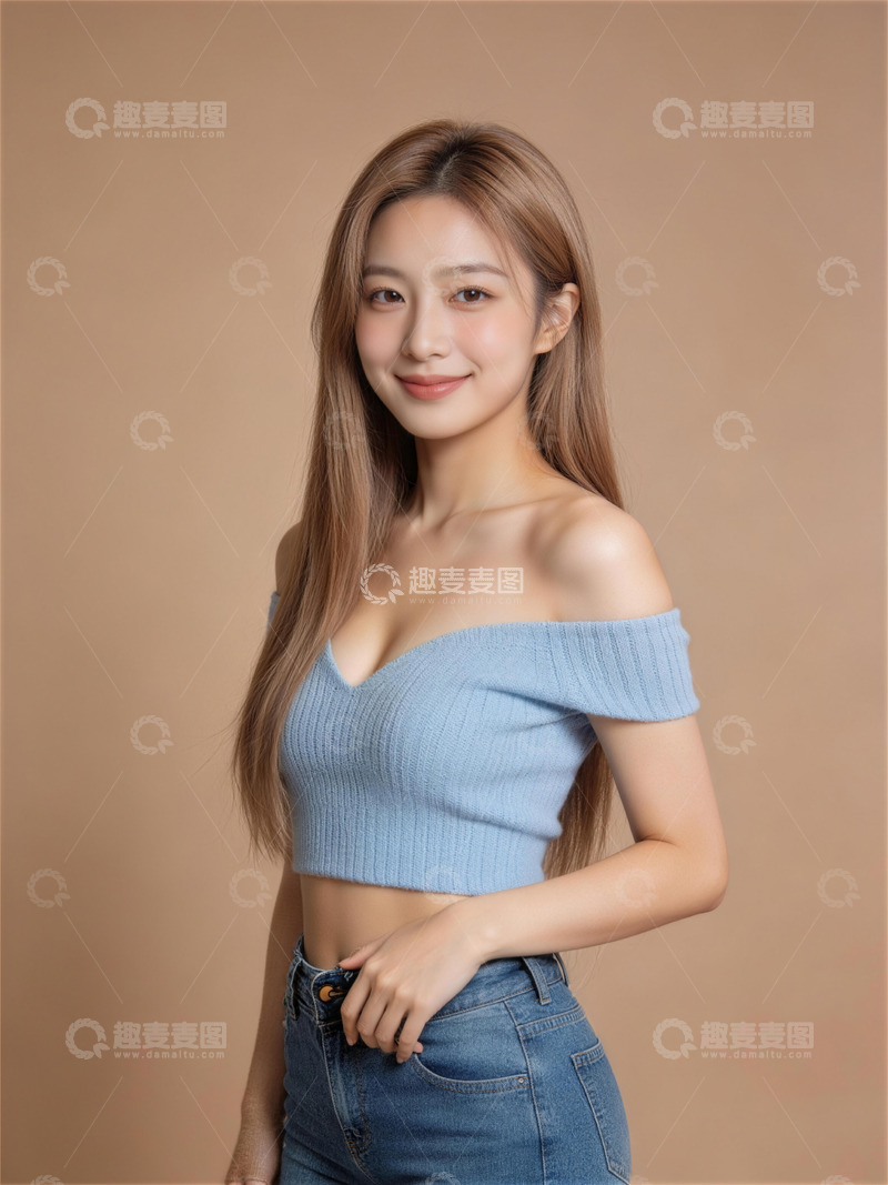 高清大图下载【趣麦麦图】时尚女性写真