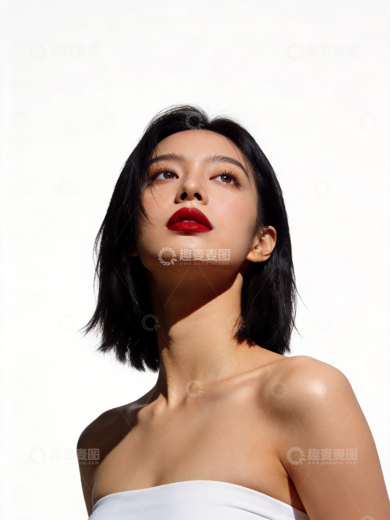 高清大图下载【趣麦麦图】简约时尚女性肖像摄影