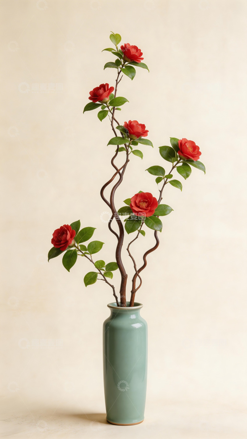 高清大图下载【趣麦麦图】中式美学盆栽摄影1