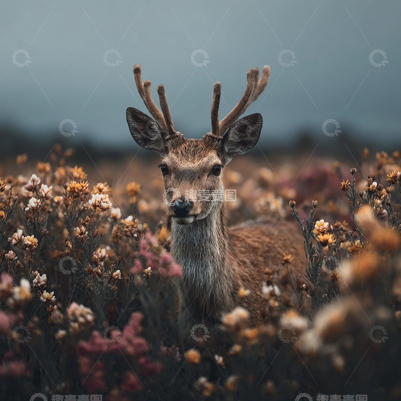 高清大图下载【趣麦麦图】神秘森林中的孤独王者