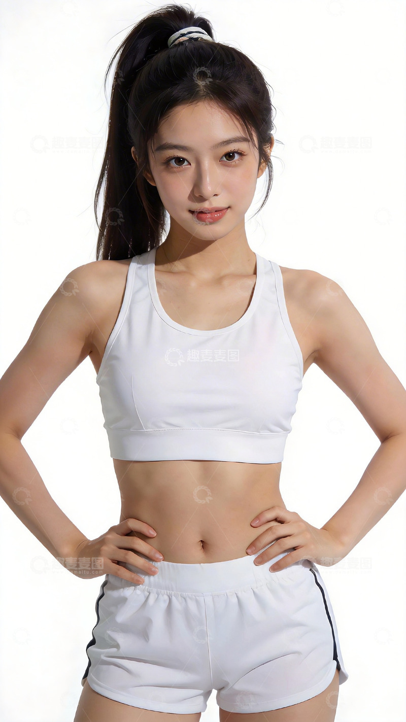 高清大图下载【趣麦麦图】运动风青春活力写真