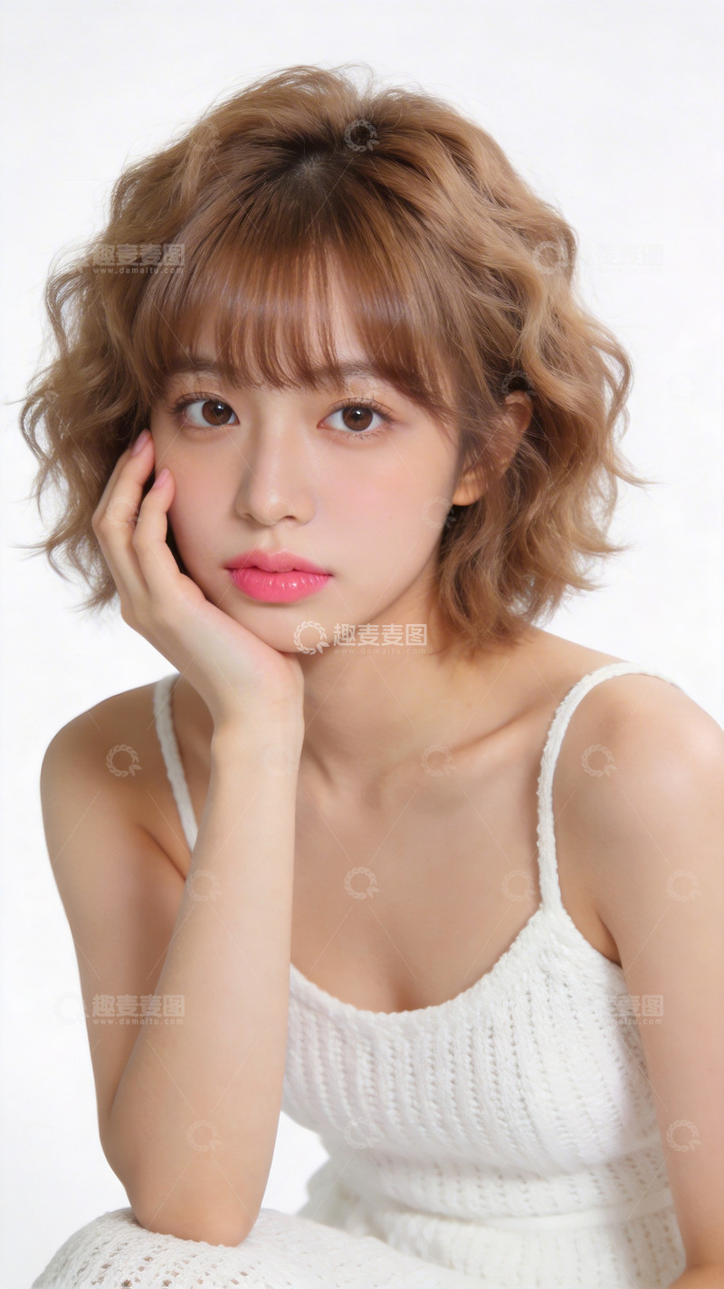 高清大图下载【趣麦麦图】青春活力女性写真