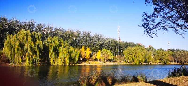 高清大图下载【趣麦麦图】秋日湖畔风景摄影3