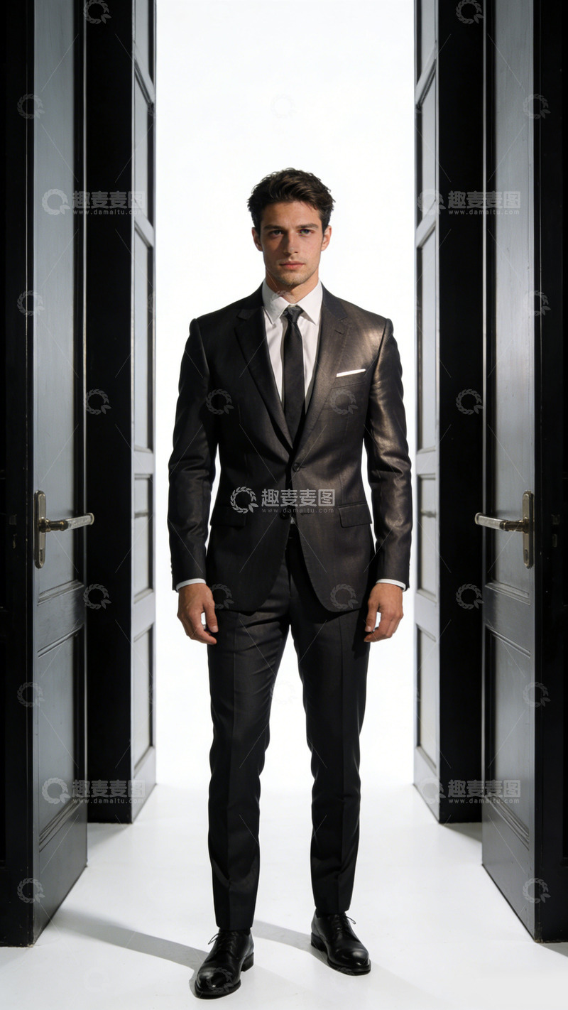 高清大图下载【趣麦麦图】西装革履男士正装照