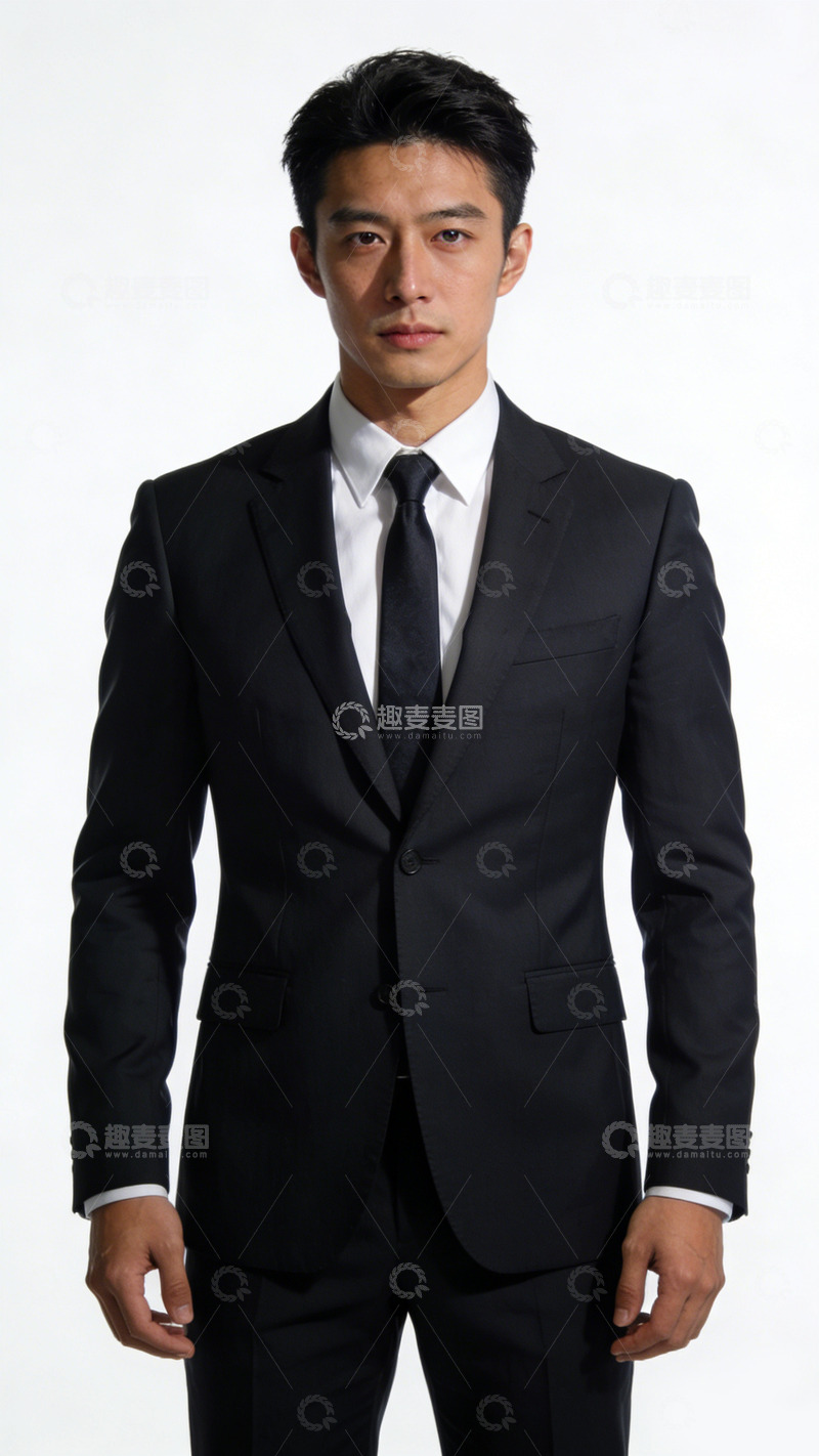 高清大图下载【趣麦麦图】正装男士肖像帅气摄影