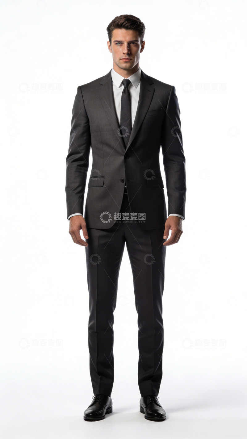 高清大图下载【趣麦麦图】商务男士西装正装形象照