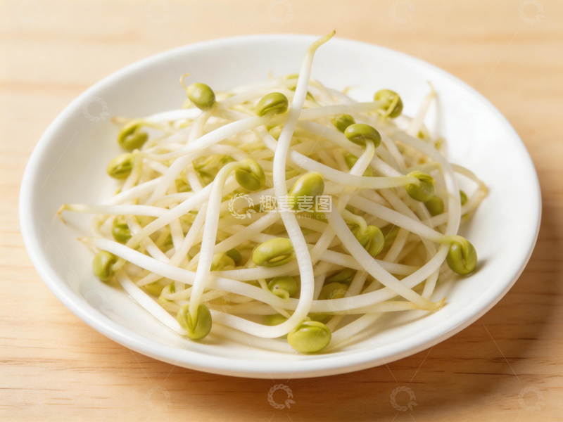 高清大图下载【趣麦麦图】豆芽菜品清新自然