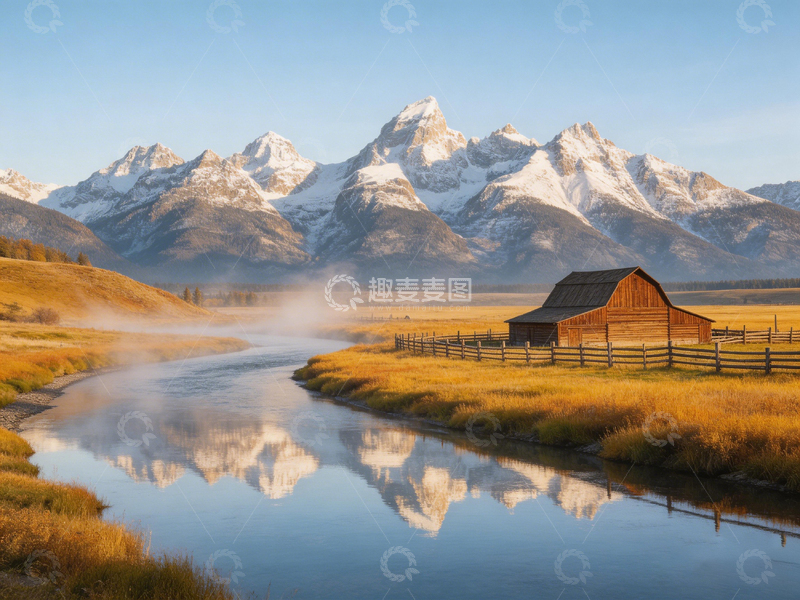 高清大图下载【趣麦麦图】山水田园风光摄影1