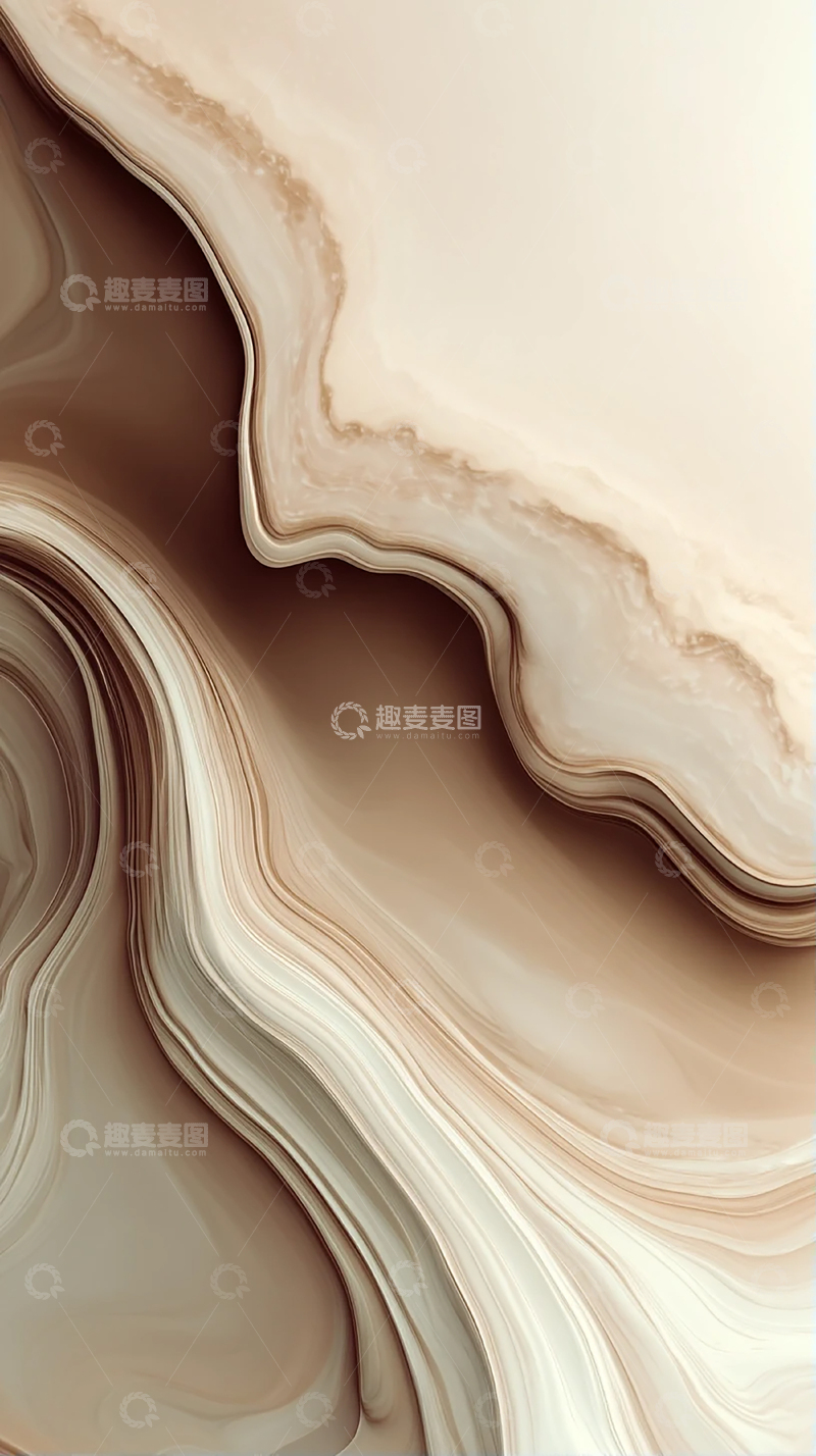 高清大图下载【趣麦麦图】彩色流动艺术