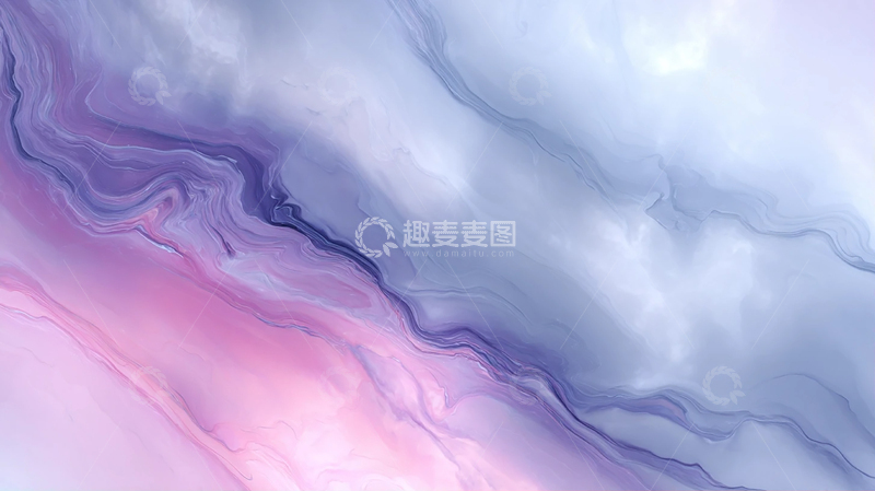 高清大图下载【趣麦麦图】梦幻色彩交错的流动奇迹