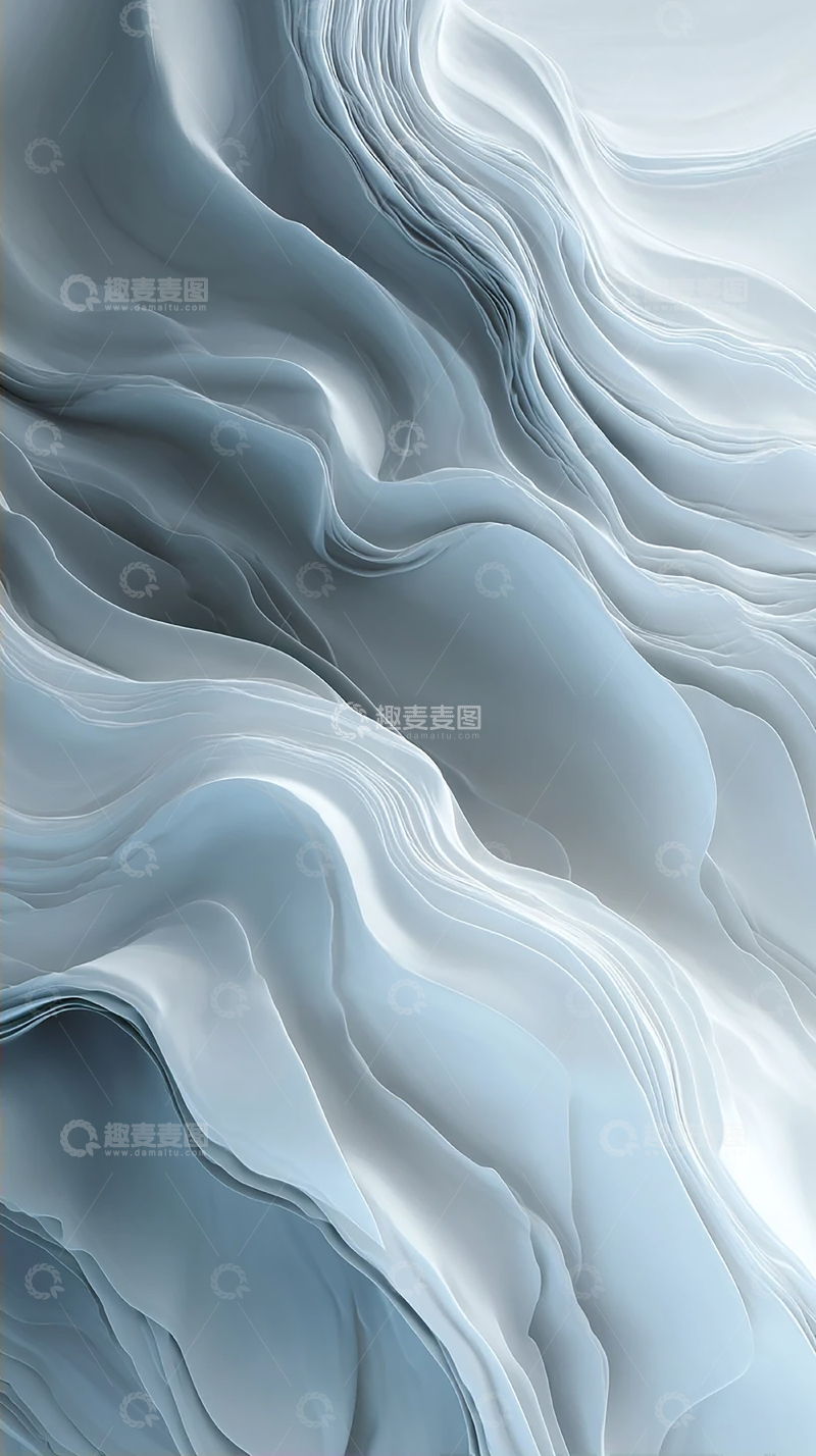 高清大图下载【趣麦麦图】流动的云雾梦境
