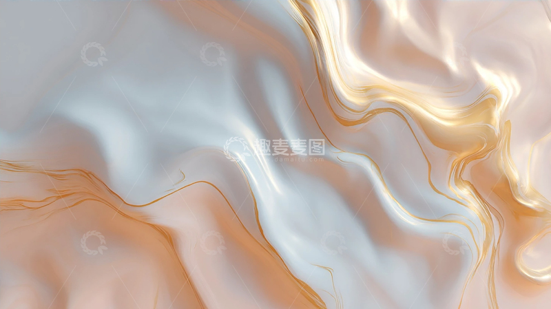 高清大图下载【趣麦麦图】流光溢彩的梦幻涟漪