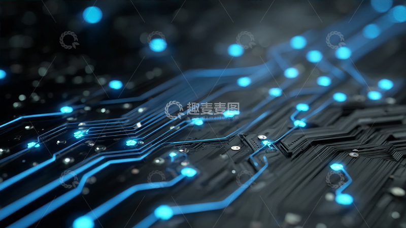 高清大图下载【趣麦麦图】超级未来科技脉络