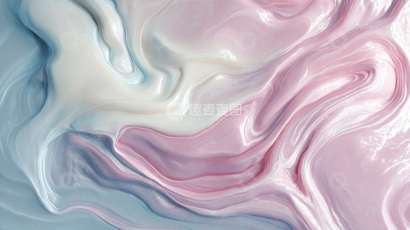 高清大图下载【趣麦麦图】梦幻流光色彩交融