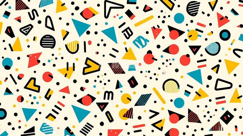 高清大图下载【趣麦麦图】抽象图案的视觉盛宴