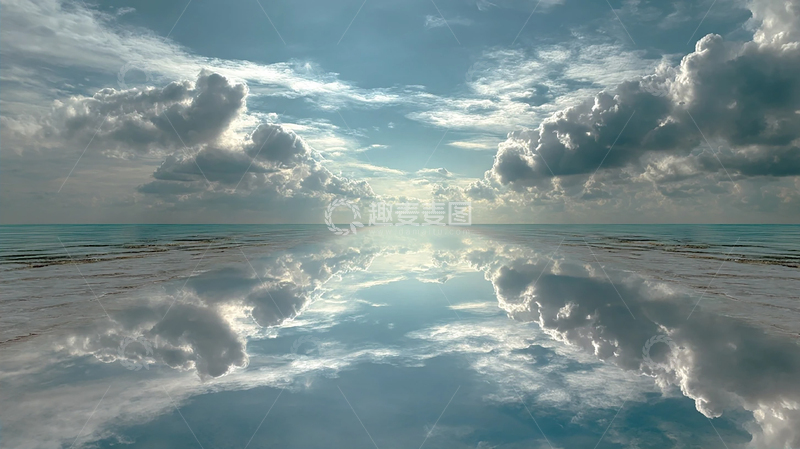 高清大图下载【趣麦麦图】流动云朵的梦幻舞步